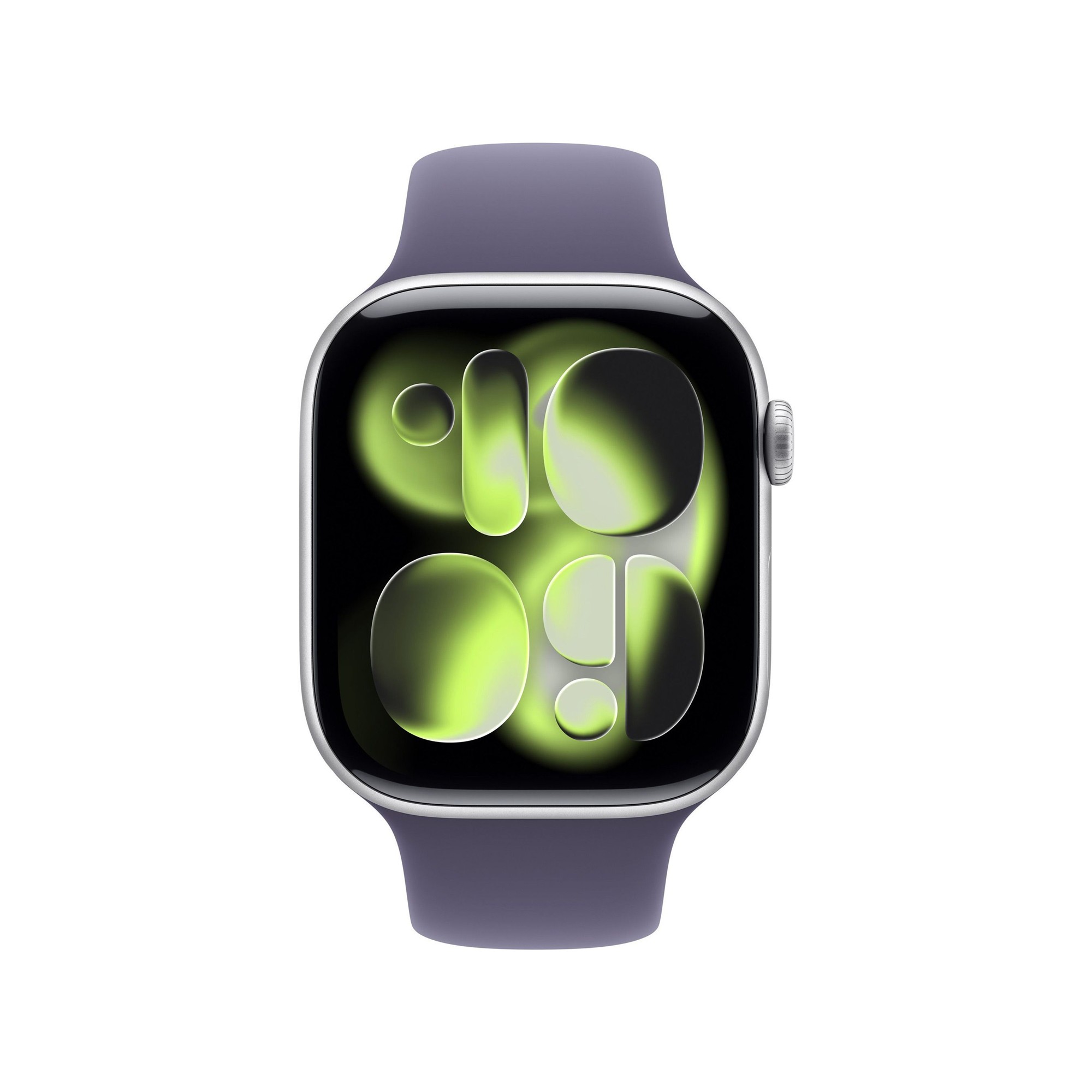 Apple Watch Series 11 GPS 46mm Silver Alu. Case w. Purple Fog S. Band - M/L (MEVA4) (Open Box)